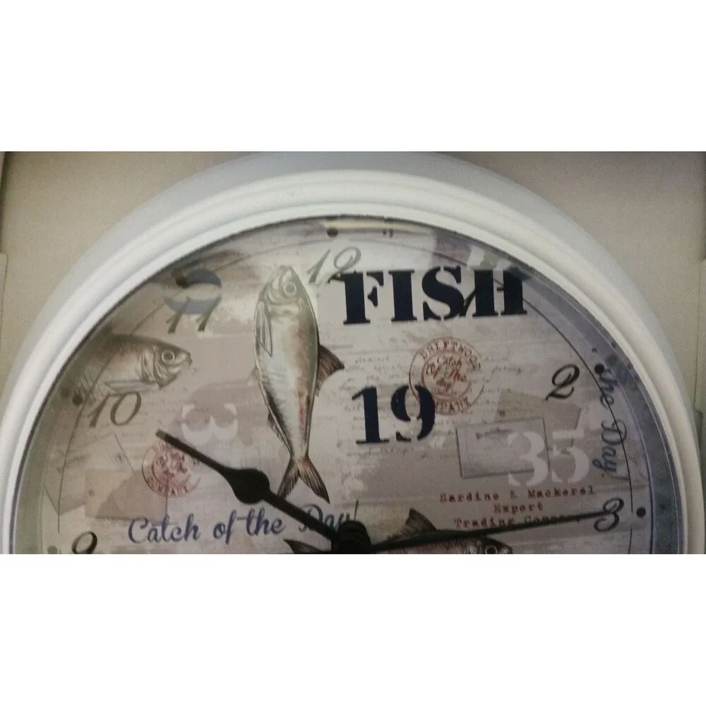 Plastic Decorative Wall Clock (approx. 9